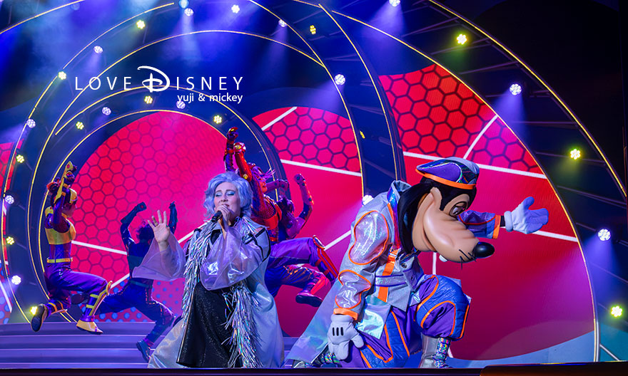 TDL ショーベース The D-Groovationz4 Live: Happy! Funky! Groovy! Tour Dグル ベイマックスシーン グーフィー（その2）