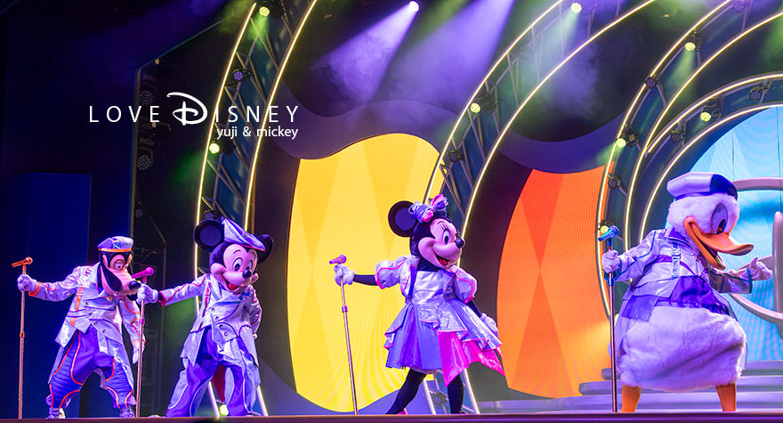 TDL ショーベース The D-Groovationz4 Live: Happy! Funky! Groovy! Tour Dグル ミッキー＆フレンズのマイクパフォーマンス（その1）