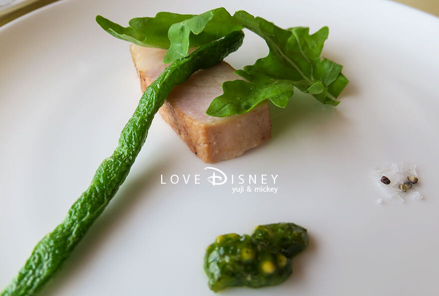 ベッラヴィスタ・ラウンジ 朝食 温かい料理（米澤豚一番育ちのアスティア風）