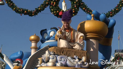 アメリカの昼パレード画像！ディズニー・ドリーム・カム・トゥルー・パレード