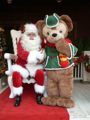 サンタ＆ダッフィとX-masしよ☆