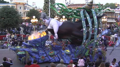 アリエルVSアースラ画像！ウォルト・ディズニー・パレード・オブ・ドリーム