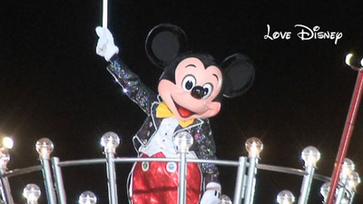 ミッキーSっぷり！ディズニーランドのカウントダウン