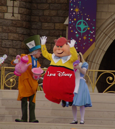 キャッスルショーで歌うディーダム？！