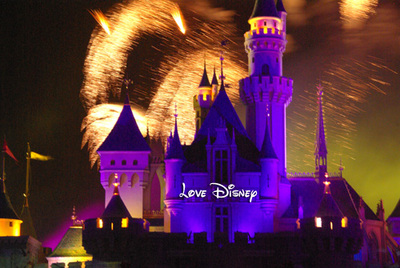 香港パークの花火画像！Disney in the Stars