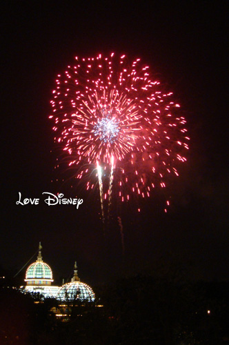 クラブ33から見える花火！