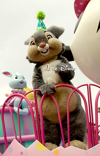 ミスバニー＆サンパー画像！ディズニー・イースターワンダーランド