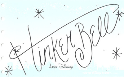 ティンカーベルとデート♪