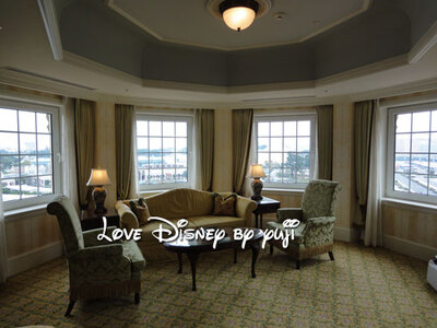 タレットルーム宿泊日記2！東京ディズニーランドホテル、コンシェルジュ、タレットルーム