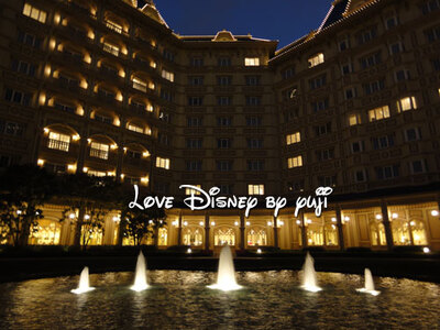 ランドホテル宿泊日記9！幻想的な庭画像