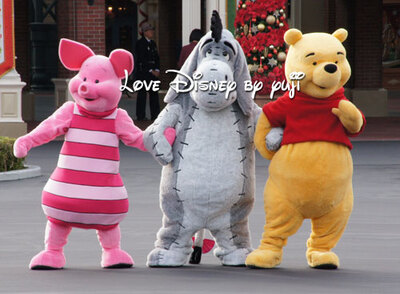 プーさん御一行画像！グリーティング