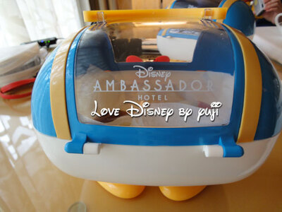 ドナルドダックルーム朝食画像！ディズニーアンバサダーホテル