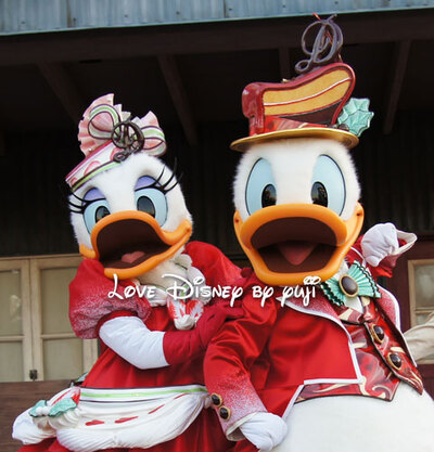 ドナ＆デイジーキス画像！クリスマスキュイジーヌ