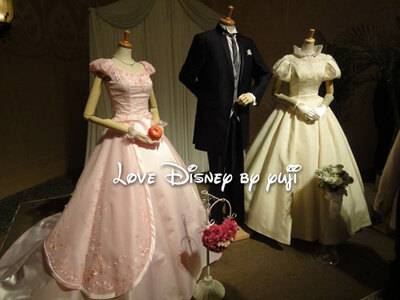 ディズニー結婚式！プリンセス編・ウェディングドレス