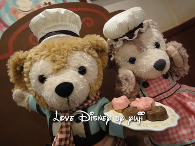 スウィート・ダッフィー飾付！ケープコッド・クックオフ店内