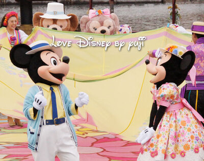 ミッキー＆ミニーキス画像！リドアイル・ウェルカム・トゥ・スプリング