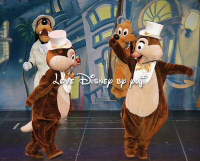チップ＆デール2ショット画像！東京ディズニーランド