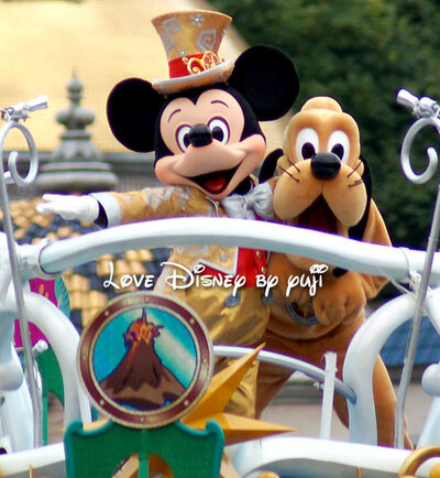 ミッキー＆プルート２ショット画像！ホリデーグリーティング・フロム・セブンポート