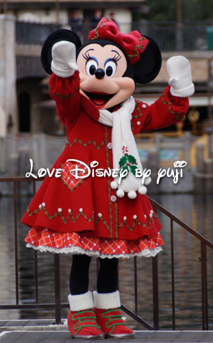 全身ミニー画像！ホリデーグリーティング・フロム・セブンポート