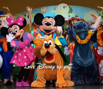 期間限定グリーティング！東京ディズニーランド