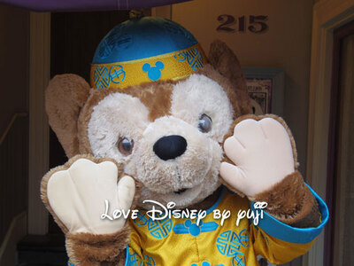 ダッフィーの旧正月衣装！香港ディズニーランド