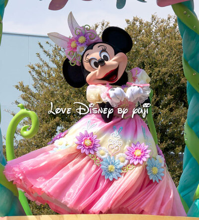 3rd（トゥモローランド）で撮影したミニー！ヒッピティ・ホッピティ・スプリングタイム