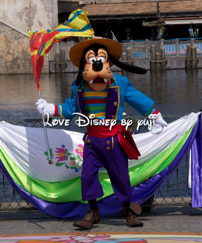 グーフィー旗振りパフォーマンス！東京ディズニーシー