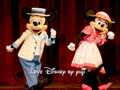 春コスでキャラクター全員集合写真！ディズニー・ウォーク2014