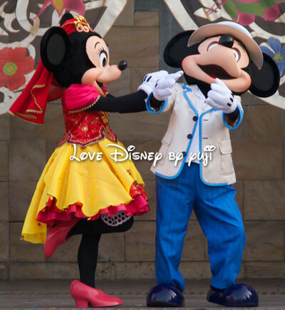 キス画像・ミッキー＆ミニー編！スプリングタイム・サプライズ