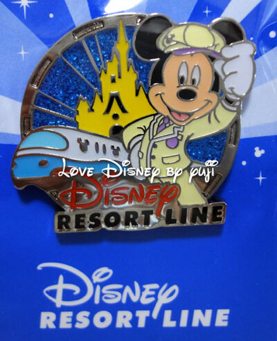 2014年期間限定ピン・ディズニーリゾートライン