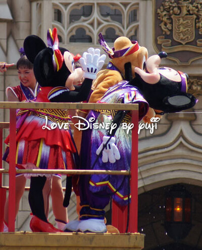 ミッキー＆ミニーのキス画像・雅涼群舞！