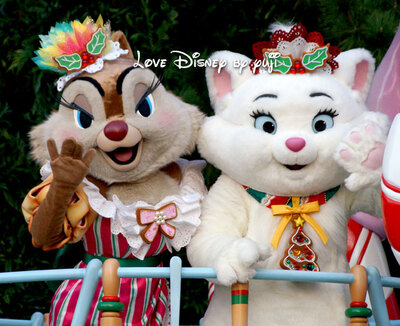 サンタヴィレッジパレードのクラリスとマリー画像＆アナ雪のクリスマスツリー発売！