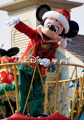 1st・ミッキー停止位置から撮影！ディズニー・サンタヴィレッジ・パレード2014