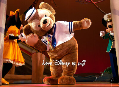 最前列センター席から撮影したマイ・フレンド・ダッフィー＆「スウィート・ダッフィー」の詳細発表