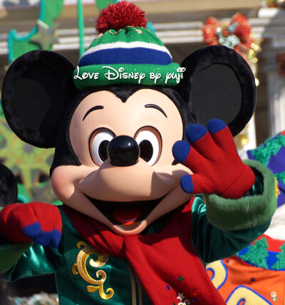 ミッキー１ショット画像！ホリデーグリーティング・フロム・セブンポート