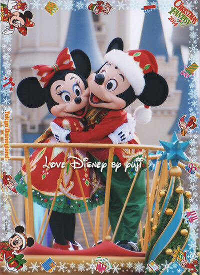 いろんなミッキー＆ミニーのキス画像特集！ディズニー・サンタヴィレッジ・パレード