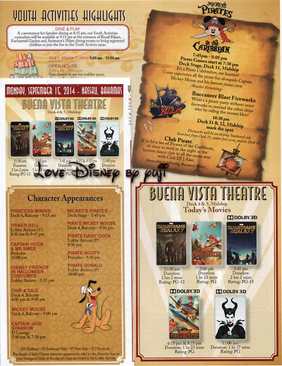 パイレーツナイト・キャラクターグリーティング！ディズニークルーズ