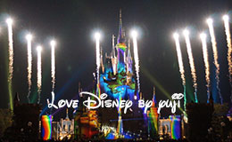 ガイドツアー特別観賞エリアから見た「ワンス・アポン・ア・タイム」ピーターパンシーン