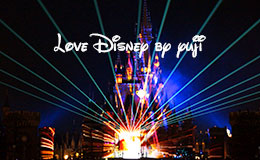 特別観賞エリアから見た「ワンス・アポン・ア・タイム」美女と野獣シーン