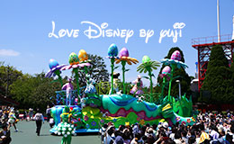 3rdのミッキーフロート停止位置から撮影！ヒッピティ・ホッピティ・スプリングタイム2015