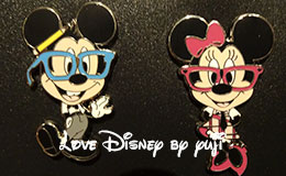 ディズニーキャラクターのピンを紹介！