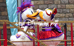 「雅絢爛・燦！」ドナルドとデイジーのキス画像など紹介！