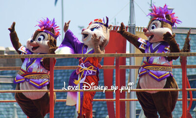 「雅絢爛・燦！」チップ＆デール＆クラリス画像紹介！