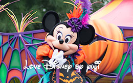 マイクパフォーマンスするミニー画像7枚紹介！「ハッピーハロウィーンハーベスト2015」