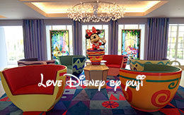 東京ディズニーセレブレーションホテル：WISH内の1階部分紹介！