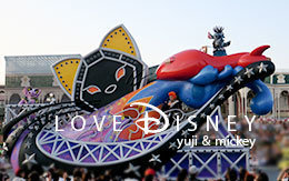 プラザのスティッチフロート停止位置！ハロウィーン・ポップンライブ