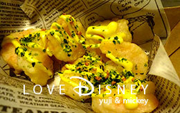 10日間限定グルメ「シュリンプフリッター（カレーソース）」in TDS