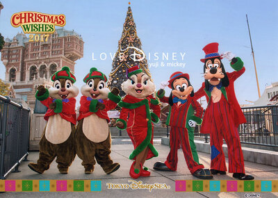 「フォトファン（ディズニースナップフォト）」2種類！クリスマス・ウィッシュ2017後期