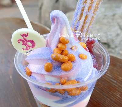 TDR35周年デザート「クリッターサンデー」  in ラケッティのラクーンサルーン