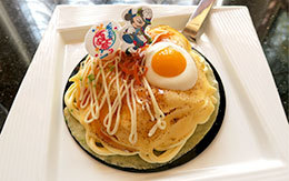 ディズニー夏祭り2018のケーキセット in ハイピリオン・ラウンジ